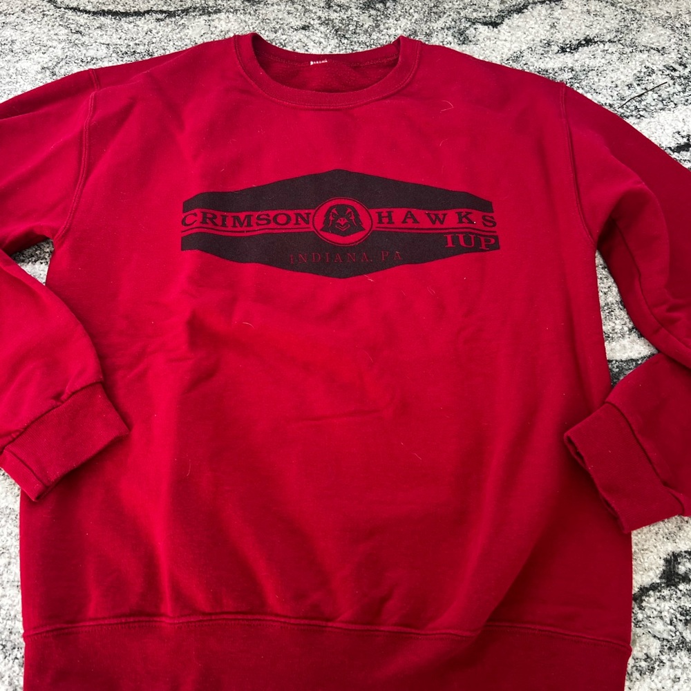 Crimson Hawks Red Sweatshirt